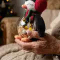 Penguin Amigurumi Pattern step 2 - assembly progress