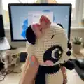 Panda Amigurumi Pattern step 3 - details and accessories