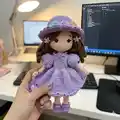 Emma Doll Amigurumi Pattern step 2 - assembly progress