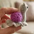 Garden Snails Amigurumi Pattern step 2 - assembly progress