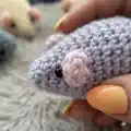Sugar Mice Amigurumi Pattern step 3 - details and accessories
