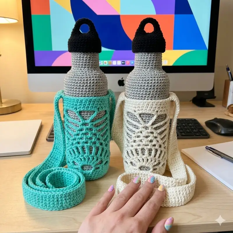 Complimentary Intermediate crochet pattern: Pineapple Water Sling Pattern - Simple to follow guide