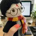 Harry Potter Amigurumi Pattern step 2 - assembly progress