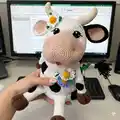 Cow Stacking Toy Amigurumi Pattern step 3 - details and accessories