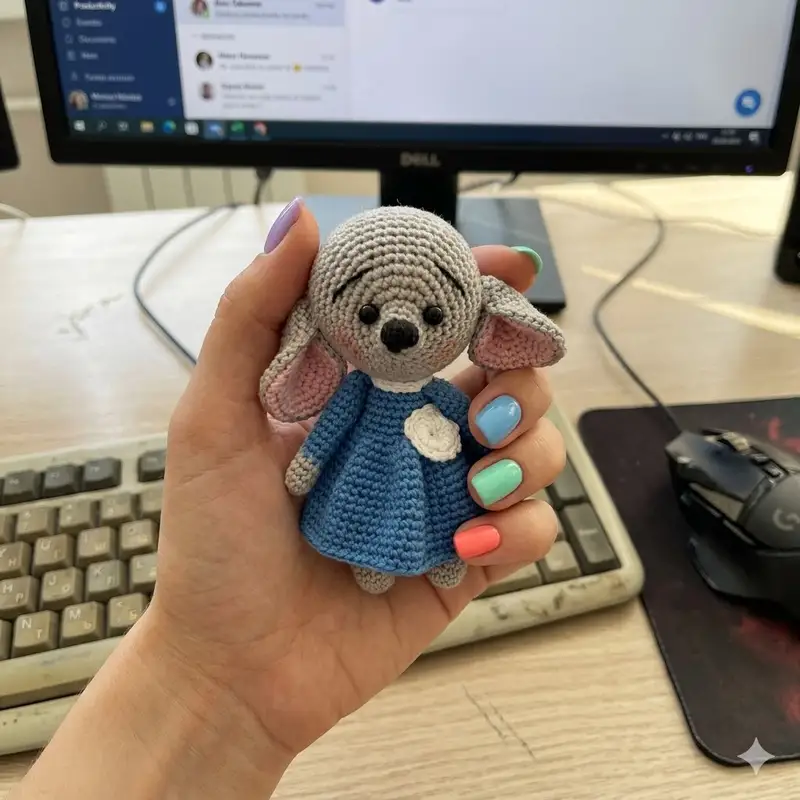 Complimentary Intermediate crochet pattern: Finger Puppets Set Teremok (wooden house) Amigurumi Pattern - Simple to follow guide