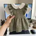 Baby Dress Pattern step 1 - construction progress