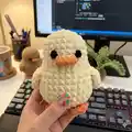 Duck No Sew Amigurumi Pattern step 1 - construction progress
