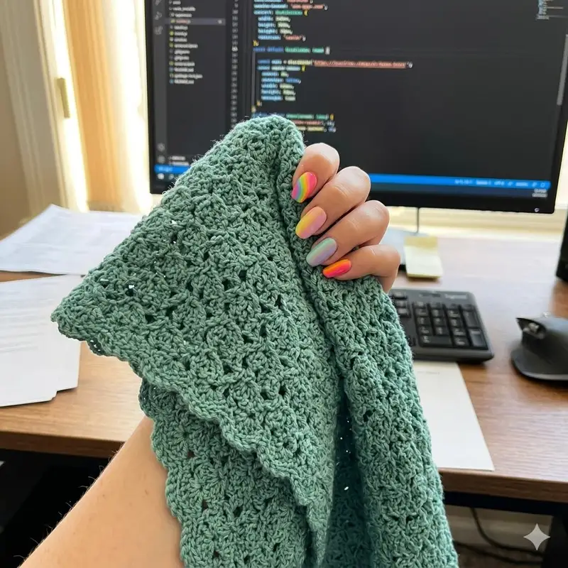 Complimentary Beginner Friendly crochet pattern: French Countryside Blanket Pattern - Simple to follow guide
