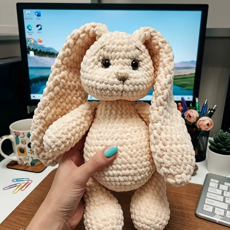 Complimentary Beginner Friendly crochet pattern: Bunny Amigurumi Pattern - Simple to follow guide