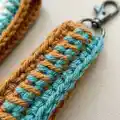 Highline Wristlet Keychain Pattern step 3 - details and accessories