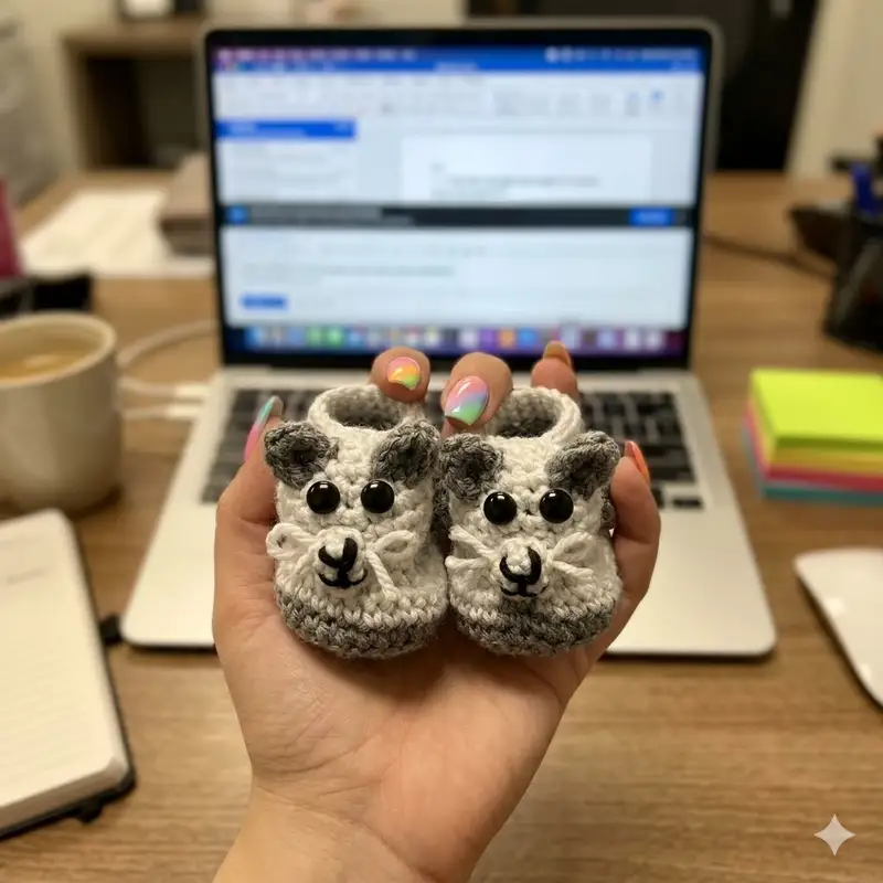 Complimentary Intermediate crochet pattern: Barnyard Buddies Crochet Booties Pattern - Simple to follow guide