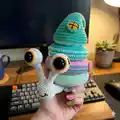 Snail Stacking Toy Amigurumi Pattern step 4 - final assembly and finishing