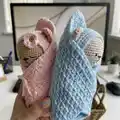 Baby Bears Amigurumi Pattern step 3 - details and accessories