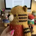 Minimals Deer Amigurumi Pattern step 2 - assembly progress