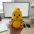 Cute Chick Amigurumi Pattern step 4 - final assembly and finishing