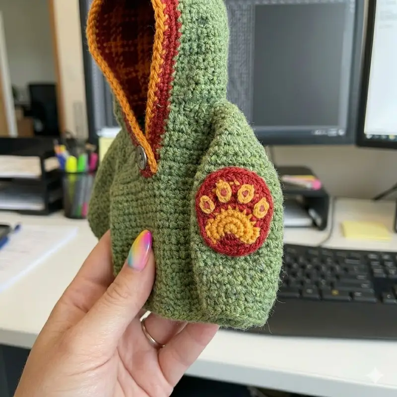 Complimentary Intermediate crochet pattern: Waya Baby Hoodie Pattern - Simple to follow guide