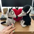Sparky and Persephone Amigurumi Pattern step 3 - details and accessories