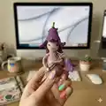Bluebell Fairy Amigurumi Pattern step 4 - final assembly and finishing