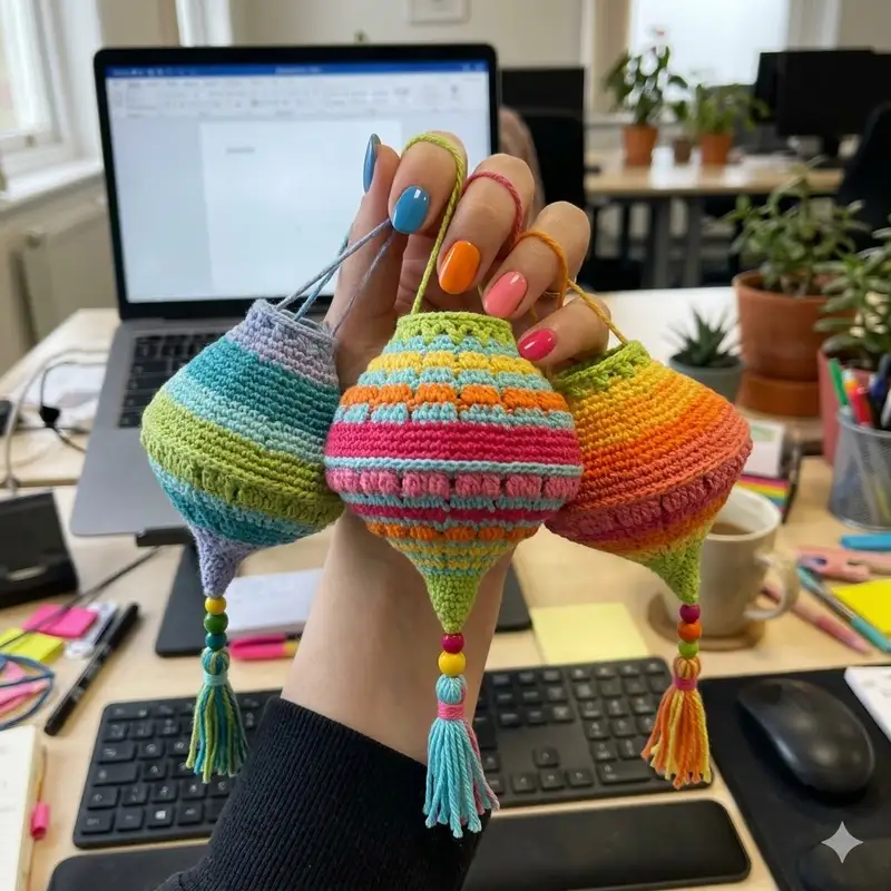 Complimentary Intermediate crochet pattern: Boho Summer Lampion Amigurumi Pattern - Simple to follow guide