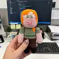 Minecraft Written Crochet Patterns step 4 - final assembly and finishing