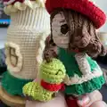Amanita House Amigurumi Pattern step 3 - details and accessories