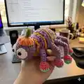 Spinderella The Spider Amigurumi Pattern step 4 - final assembly and finishing