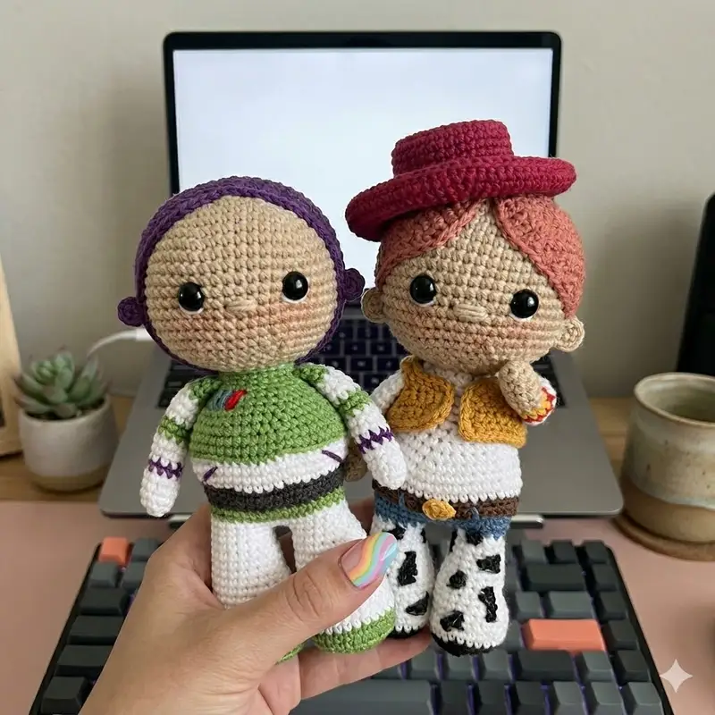 Complimentary Intermediate crochet pattern: Buzz Lightyear Amigurumi Pattern - Simple to follow guide