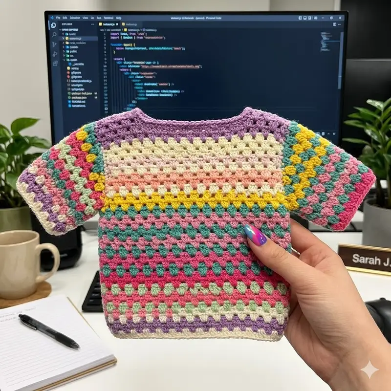 Complimentary Beginner Friendly crochet pattern: Crochet Short Sleeved Top Pattern - Simple to follow guide