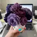 International Women's Day flowers Pattern step 4 - final assembly and finishing