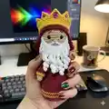 Three Wise Men Amigurumi Pattern step 4 - final assembly and finishing