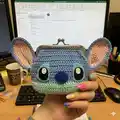 Lilo and Stitch Purse Amigurumi Pattern step 4 - final assembly and finishing