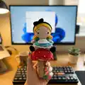 Alice in Wonderland Amigurumi Pattern step 4 - final assembly and finishing