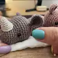 Pino Amigurumi Pattern step 3 - details and accessories