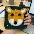 Fox Granny Square Pattern step 3 - details and accessories