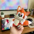 Copter-tailed Fox Amigurumi Pattern step 1 - construction progress