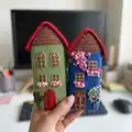 Big Houses Amigurumi Pattern step 4 - final assembly and finishing