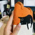 Black Cat Bag Crochet Pattern step 3 - details and accessories