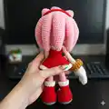 Pink Rascal Amigurumi Pattern step 4 - final assembly and finishing