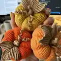 Pumpkin Amigurumi Pattern step 4 - final assembly and finishing
