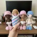 Hospital Set Crochet Pattern step 1 - construction progress