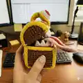 Mimic Amigurumi Pattern step 3 - details and accessories