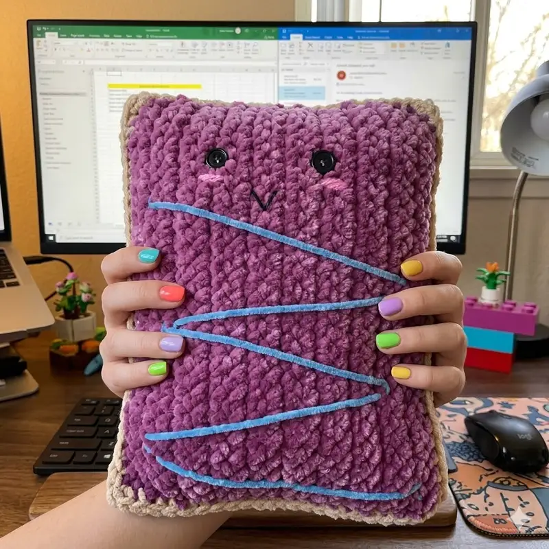 Complimentary Beginner Friendly crochet pattern: Crochet PopTart Amigurumi Pattern - Simple to follow guide