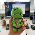 Turtle Amigurumi Pattern step 3 - details and accessories
