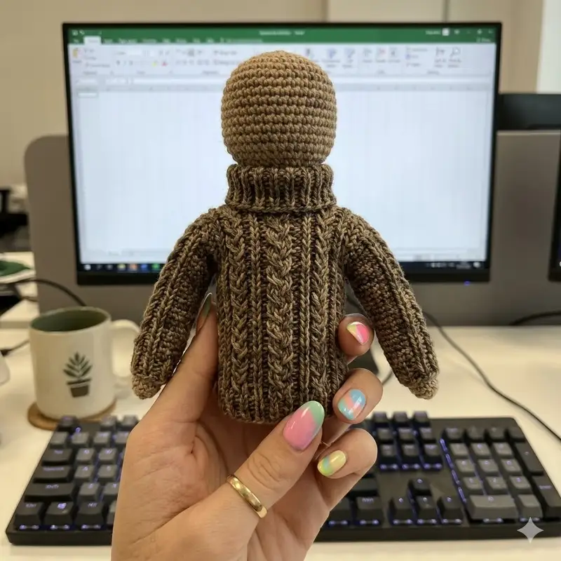 Complimentary Advanced crochet pattern: Crossbill Men's sweater Pattern - Simple to follow guide