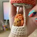 ELENDAN mushroom with mouse Amigurumi Pattern step 3 - details and accessories