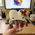 Tooth Fairy Amigurumi Pattern step 4 - final assembly and finishing