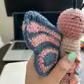 Ava the Butterfly Amigurumi Pattern step 3 - details and accessories
